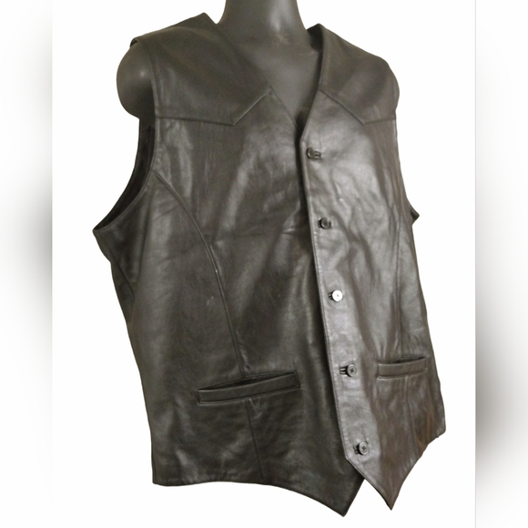 Cripple Creek Leather Vest - Picture 4 of 6